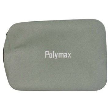 POLYMAX 防水盥洗包 機縫布料  225 x 165 x 90mm  沙漠綠