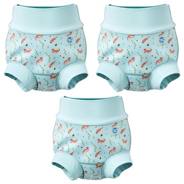 Splash About Happy Nappy 游泳尿布褲 3D加強版 頑皮水獺  XL  3件