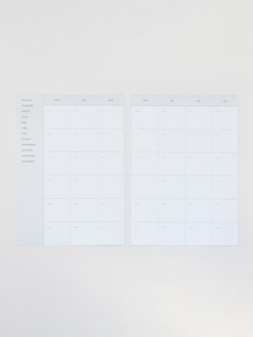 moonquake・無時效月計劃貼紙