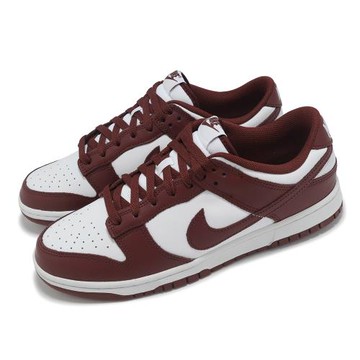 Nike 休閒鞋 Dunk Low 男鞋 酒紅 白 低筒 經典 DV0833-115