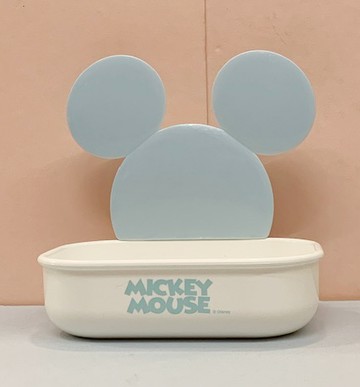 【震撼精品百貨】Micky Mouse_米奇/米妮 ~迪士尼吸盤肥皂架~米奇藍#09638
