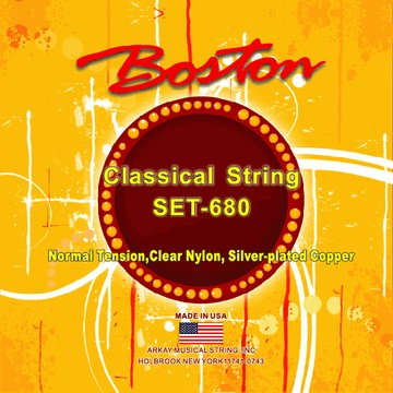 【有琴門樂器】BOSTON SET-680 尼龍弦 古典吉他弦 美國製造DAddario弦
