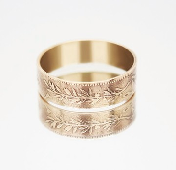 突尼斯 硬幣戒指 10 生丁 1903-1904 年男士硬幣戒指 女士硬幣戒指