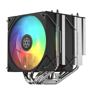 SilverStone 銀欣 Frost Mage 620 ARGB 高效能120mm PWM六熱管雙塔散熱器/SST-FM620W-ARGB