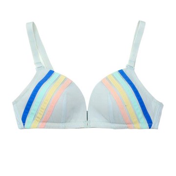 B系列專柜清倉余單純棉中厚款小胸顯大四季無鋼圈文胸M4071