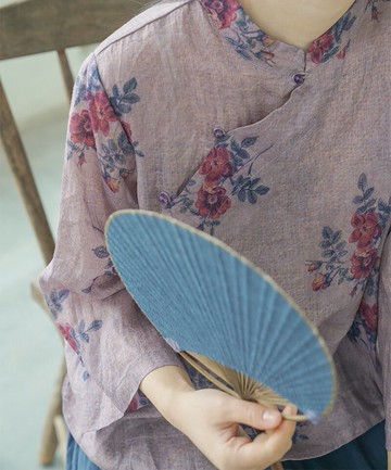 復古風改良唐裝中式文藝茶服日常少女禪意漢服茶藝師服考試套裝女