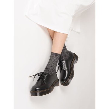 先鋒之翼 1461BEX中厚底低幫3孔馬丁靴增高松糕底真皮馬丁單鞋女