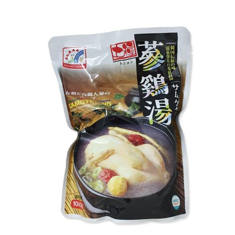 BOX販売韓国宮廷料理・参鶏湯(サムゲタン)トジョン参鶏湯 1ｋｇ X 12個入韓国食品韓国加工食品ファインレトルトサムゲタン韓国美味しいサ