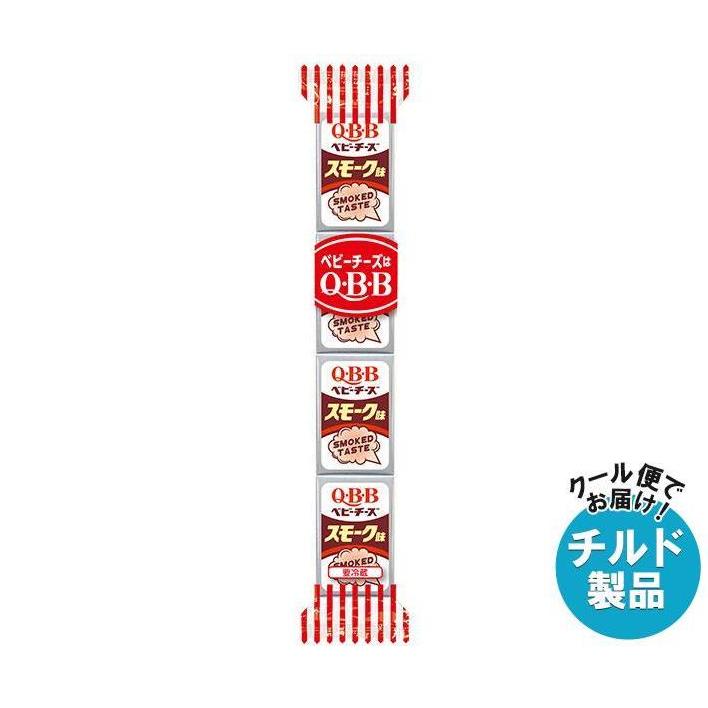 QBB スモーク味ベビー 54g(4個)×25個入｜ 送料無料 チルド チーズ 六甲バター プロセスチーズ