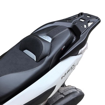 【廠家直銷 可打統編】適用25款雅馬哈NMAX155鋁合金后貨架后尾架鋁合金尾箱架坐墊