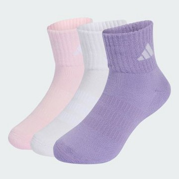 【adidas 愛迪達】 SPORTSWEAR 腳踝襪 3 雙入 童襪 KQ9227