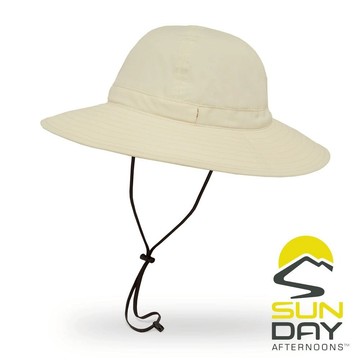 【Sunday Afternoons】Voyage Hat女抗UV輕量透氣寬簷圓盤帽『蛋白石』S2C02962B 戶外 露營 登山 健行 休閒 抗UV 透氣 圓盤帽