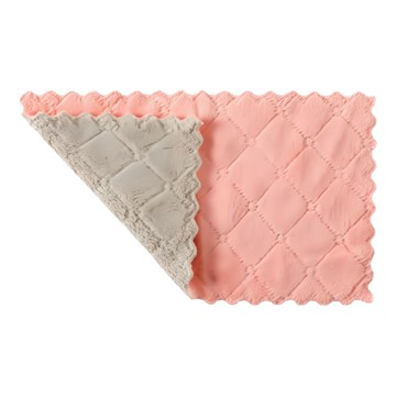 加厚珊瑚絨抹布 20片裝 24 x 13cm 吸水性佳 雙面顏色  1組