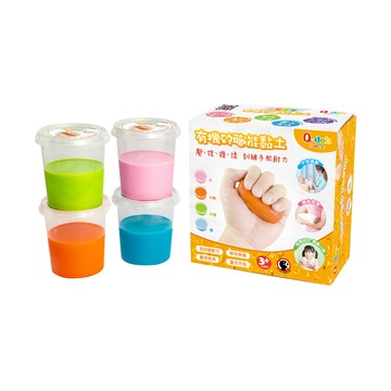 Q-doh 有機矽職能黏土單色盒100g-多款可選