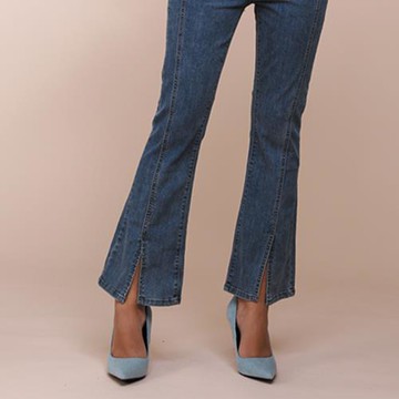 【PANGCHI 龐吉】雙排鈕扣牛仔喇叭褲(2316005/31/32/33/34)