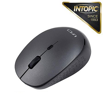 廣鼎INTOPIC2.4GHz飛碟無線滑鼠/MSW-772-GR/鐵灰色
