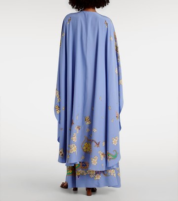 Etro Floral paisley silk gown