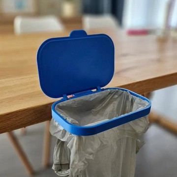 新上架👉學生寢室床邊垃圾桶 3D列印 宿舍好物帶蓋垃圾袋桌面垃圾袋開學交換禮物 送朋友禮物