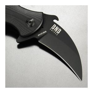 BNB KNIVES 折りたたみナイフ TACTICAL KARAMBIT FOLDER ライナーロック式 BNB1221KFM