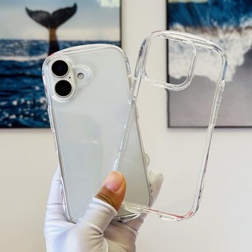 ifaceultra適用蘋果16Pro手機殼透明TPU小蠻腰高透殼16ProMax硅膠軟套簡約小清新弧形保護殼三防16Plus殼加厚