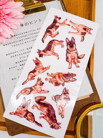 5K070-31_五口美-乾式轉印貼紙_ I am pretty Transfer Sticke