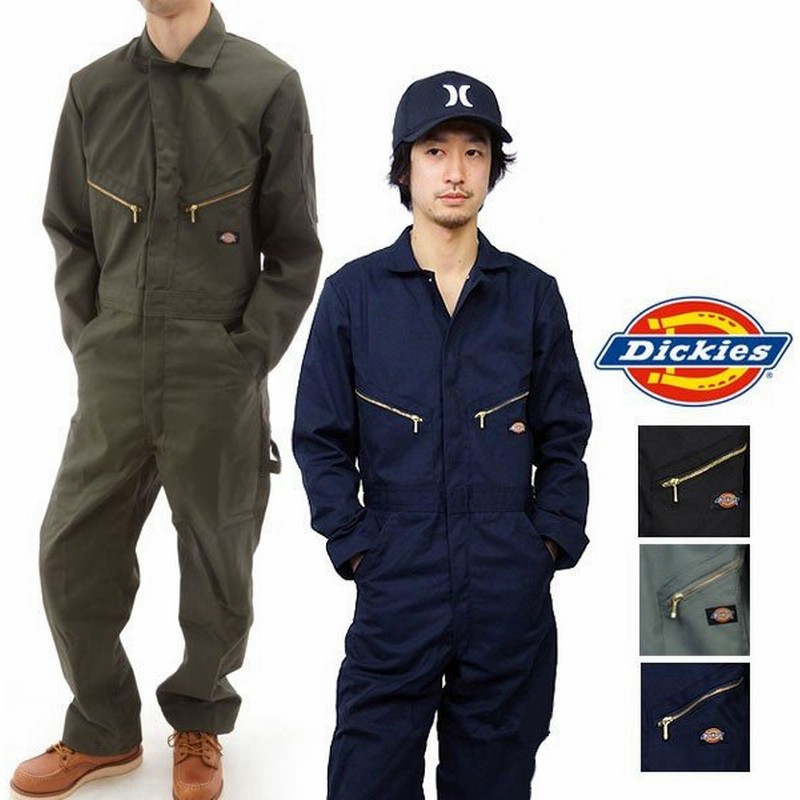 つなぎ ディッキーズ Dickies 作業服 メンズ レディース おしゃれ カバーオール 正規品 4879 デッキーズ 作業着 かっこいい ツナギ 長袖 通販 Lineポイント最大get Lineショッピング