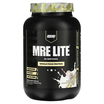 Redcon1, MRE Lite，全食蛋白質，香草奶昔，2.08 磅（945 克）