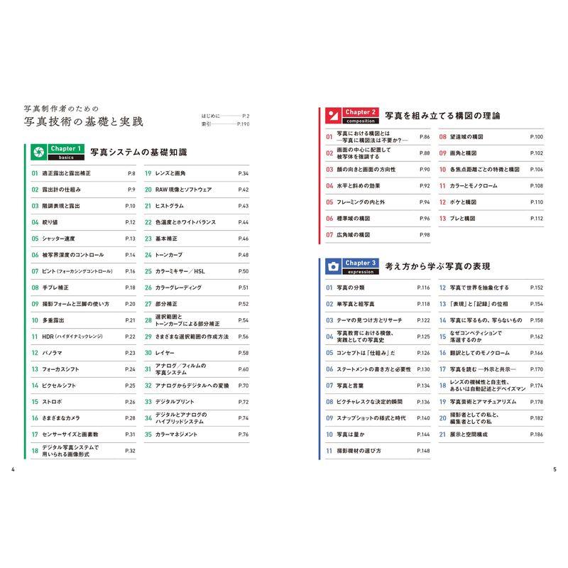 写真制作者のための写真技術の基礎と実践