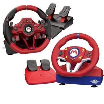 【現貨不用等】NS /NS2 /PC HORI 瑪利歐賽車 方向盤 踏板 套組 Pro DX Mini 瑪利歐 賽車