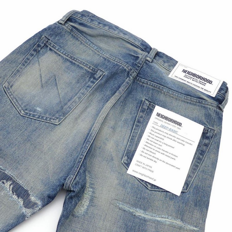 ネイバーフッド NEIGHBORHOOD CLAW SAVAGE.DP BASIC/14OZ-PT デニム