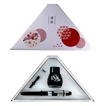 PLATINUM-白金鋼筆PGB-500 (三角禮盒裝 禮盒款式隨機)