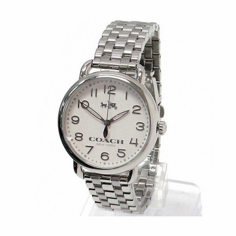 コーチ 時計 レディース Coach アウトレット デランシー レディース ウォッチ シルバー 腕時計 通販 Lineポイント最大0 5 Get Lineショッピング