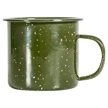 sagaform Doris琺瑯杯 380ml  綠色  1個