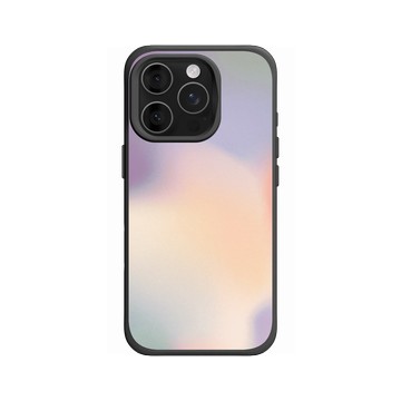 iPhone 16 Pro SolidX 黑 - 石紋與渲染 / Marble & Dreamy Gradient - 輕舞光暈