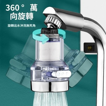 出清不補 手慢無！⚡附贈濾芯 水龍頭防濺頭神器 萬向旋轉 水龍頭濾水器 過濾器 廚房款嘴外接花灑 洗菜盆通用延伸器