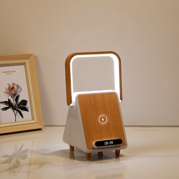 造物主義 爵士感應音響 手機無線充電藍牙喇叭擴音器 床頭小夜燈