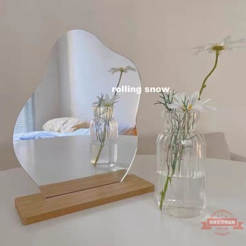 異形鏡子韓版不規則ins網紅同款少女學生亞克力宿舍臥室化妝鏡