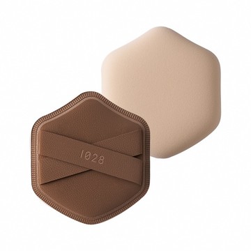 1028 多角雙織帶舒芙蕾粉撲