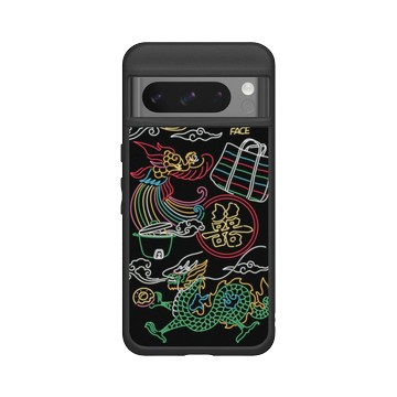 Pixel 8 Pro SolidSuit 黑 - 老屋顏 Old House Face - 台灣霓虹