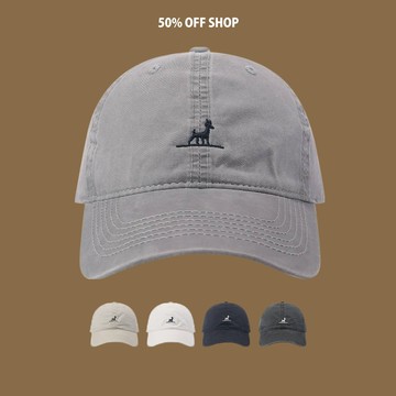 小鹿在地平線上棒球帽老帽