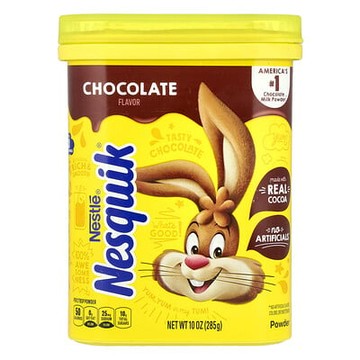 Nesquik, Nestle，粉，巧克力味，10 盎司（285 克）