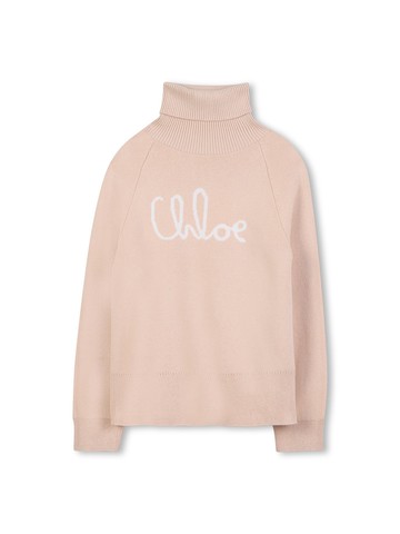 chloé pull with logo