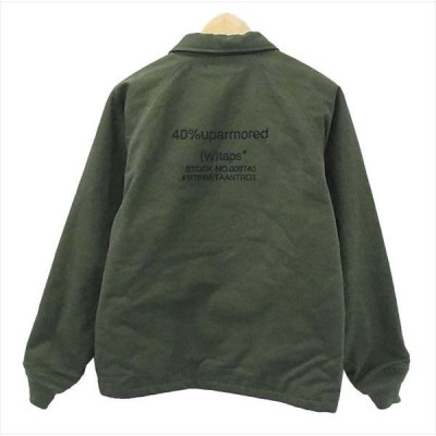 【中古】16AW WTAPS ダブルタップス 162LTDT-JKM03 WINDBREAKER 01 JACKET COTTON CHINO  ウィンドブレーカー ジャケット カーキ(オリーブグリーン)系 S | LINEブランドカタログ