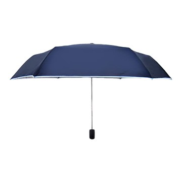 tin.o.o 好傘王 自動傘系 電光黑膠輕大傘 一鍵開收 3M反光條 防曬抗UV 晴雨兩用  深藍色