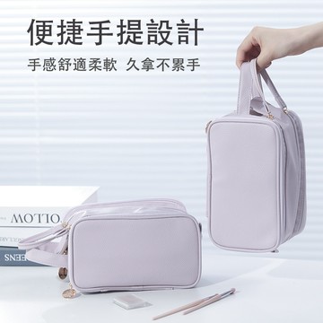 ✨台灣現貨✨ 郭小妞 Guoxiaoniu  霧霾紫色化妝包 小紅書推薦【官方正品】