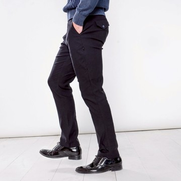 【快速出貨】【PROFI】MH001 曼哈頓極致黑八口袋商旅紳士褲