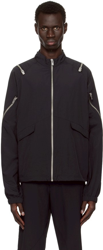 Heliot Emil 黑色 Haze Windbreaker 夹克