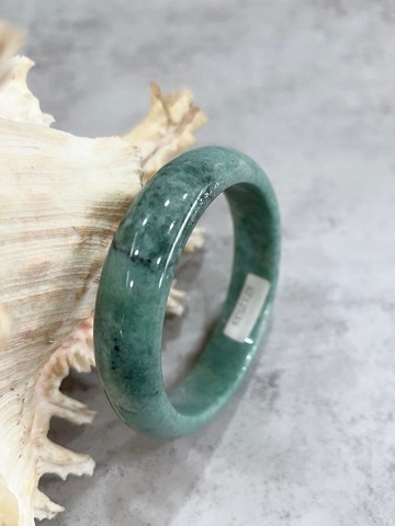 天然玉石手鐲 A貨玉石 緬甸綠翡翠 附鑑定證書