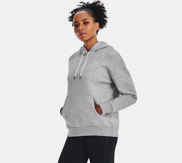 [UA]女 Essential Fleece 長袖帽T-優惠商品