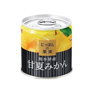 にっぽんの果実 熊本県産 甘夏みかん 185G(2号缶)X6個